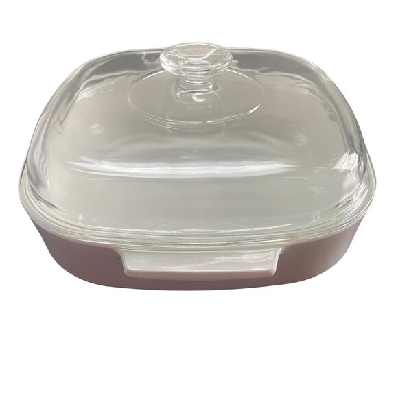 Vintage 80s Corning Ware Blue Cornflower A10B Casserole Dish w/ Pyrex Lid A12C - Picture 11 of 16